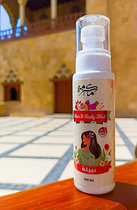 معطر الجسم والشعر - نبيلة